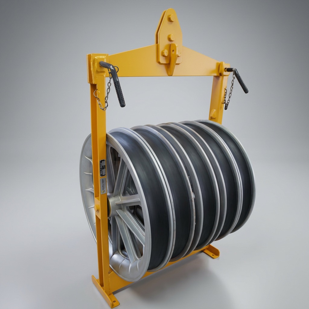 Five Sheave Aerial Roller